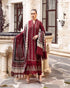 MB-48 Luxury Embroidered Dhanak Stuff 3Pec Suit With Digital Printed Woolen Shawl.