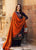 AJ-680 Luxury Embroidered Dhanak Stuff 3Pec Suit With Fully Embroidered Dhanak Shawl.