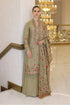 BR-955 Luxury Embroidered Dhanak Stuff 3Pec Suit With Fully Embroidered Dhanak Shawl.