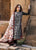 HR-720 Luxury Embroidered Dhanak Stuff 3Pec Suit With Digital Printed Woolen Shawl.