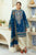 ZS-50 Luxury Embroidered Dhanak Stuff 3Pec Suit With Digital Printed Wool Shawl.