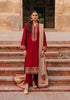 ZK-970 Luxury Embroidered Dhanak Stuff 3Pec Suit With Fully Embroidered Dhanak Shawl.