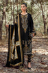 MB-700 Luxury Embroidered Dhanak Stuff 3Pec Suit With Digital Printed Woolen Shawl.