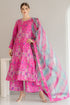 Lawn Stuff 3 Piece Digital Printed With Monar Silk Printed Dupatta.